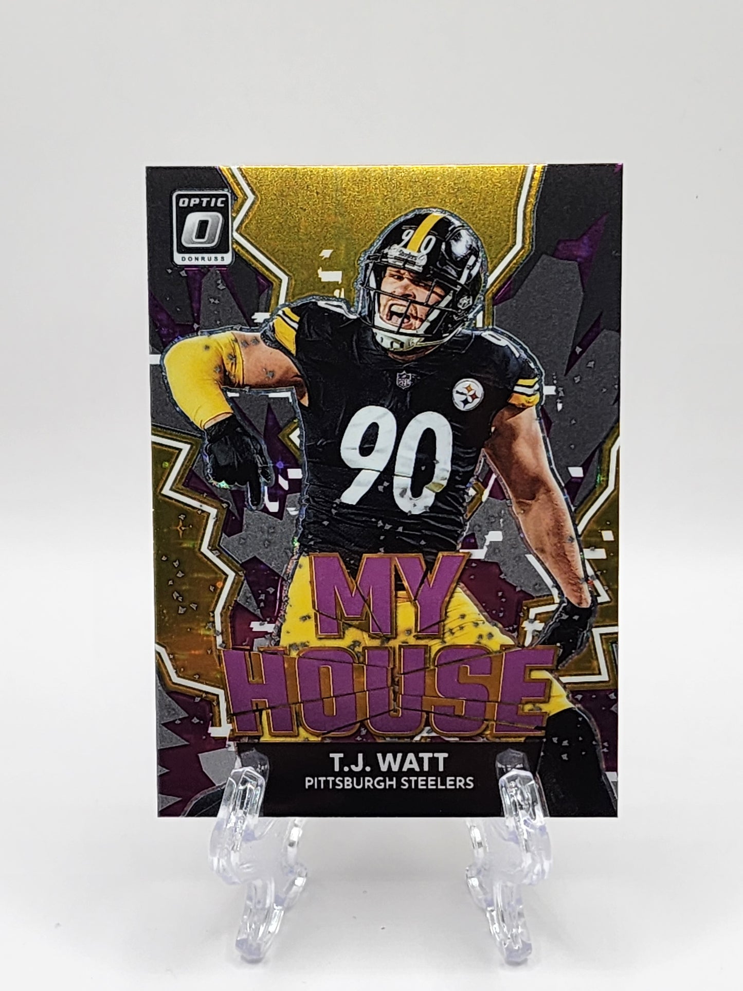 2022 T.J. Watt My House FOTL Purple #12/25