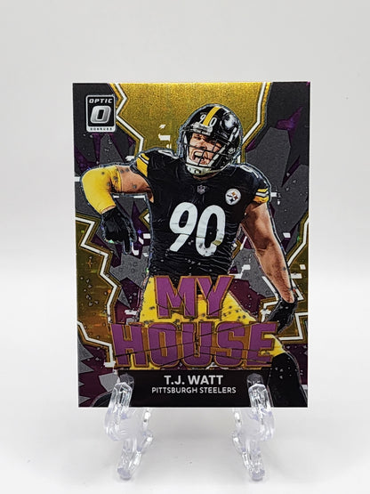 2022 T.J. Watt My House FOTL Purple #12/25